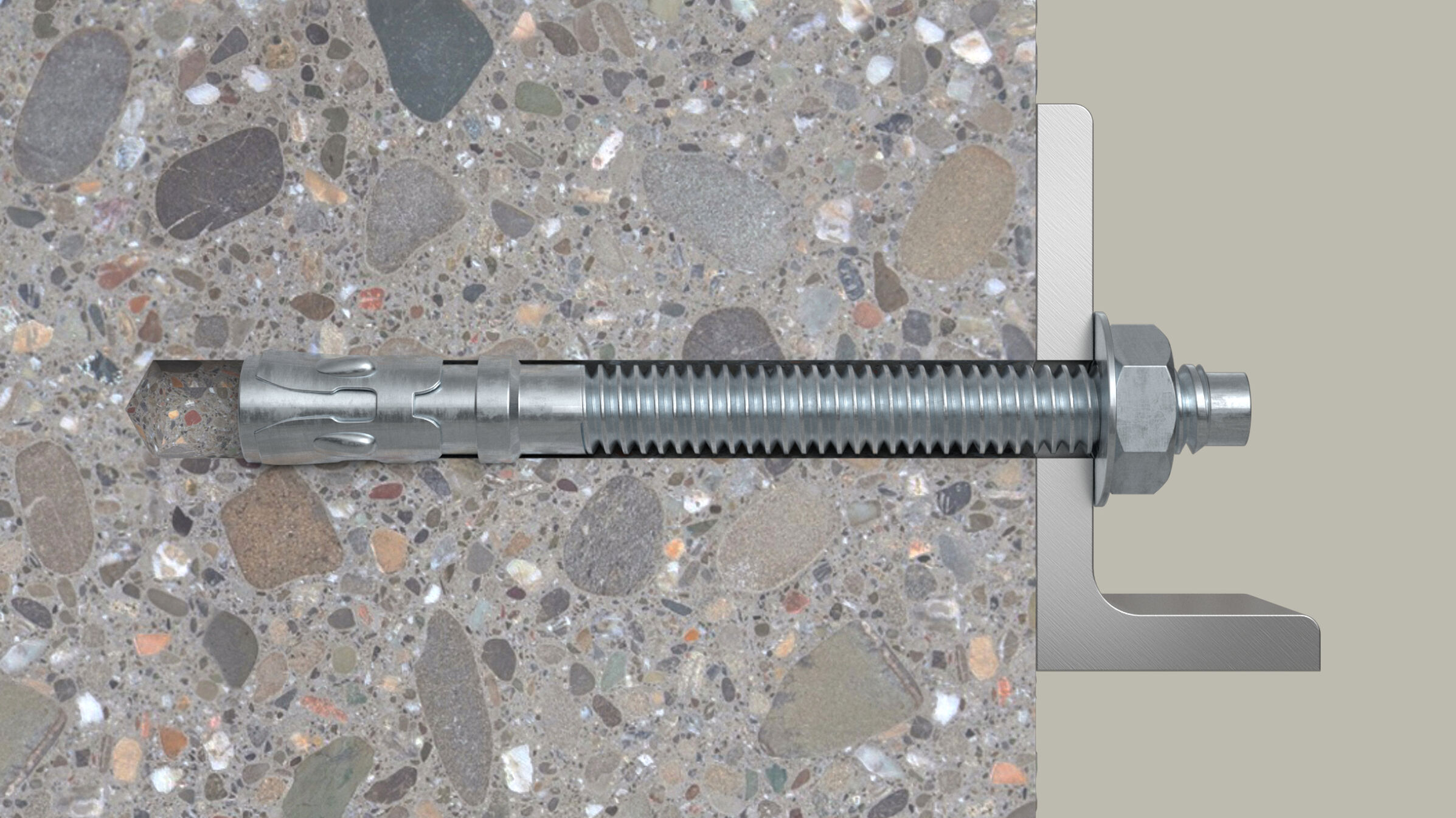 Anclaje metálico de expansión FSL 12 con tornillo hexagonal - 2uds Anclaje metálico de expansión FSL 12 con tornillo hexagonal - 2uds